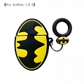 Lovely Batman Shield | Airpod Case | Silicone Case for Apple AirPods 1, 2, Pro Косплей (81493)